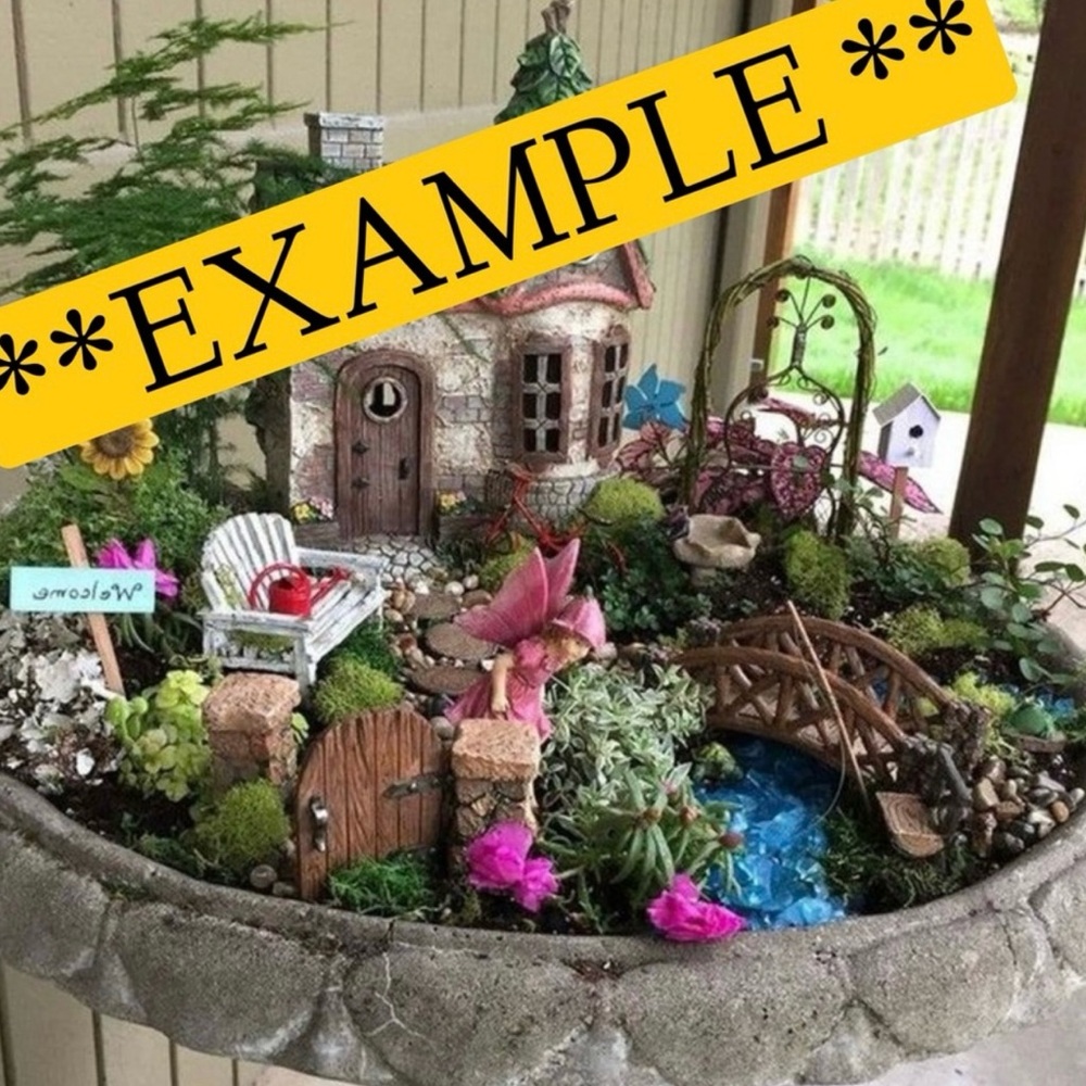 FROG TOWN USA FAIRY GARDEN GIFT SET - Picture 16 of 16